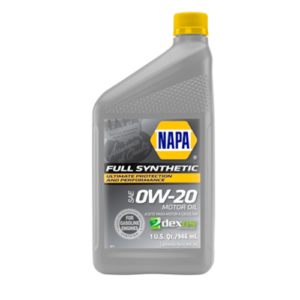 NAPA Motor Oil 0W20 Full Synthetic 1QT