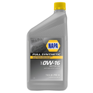 NAPA Motor Oil 0W16 Full Synthetic 1QT